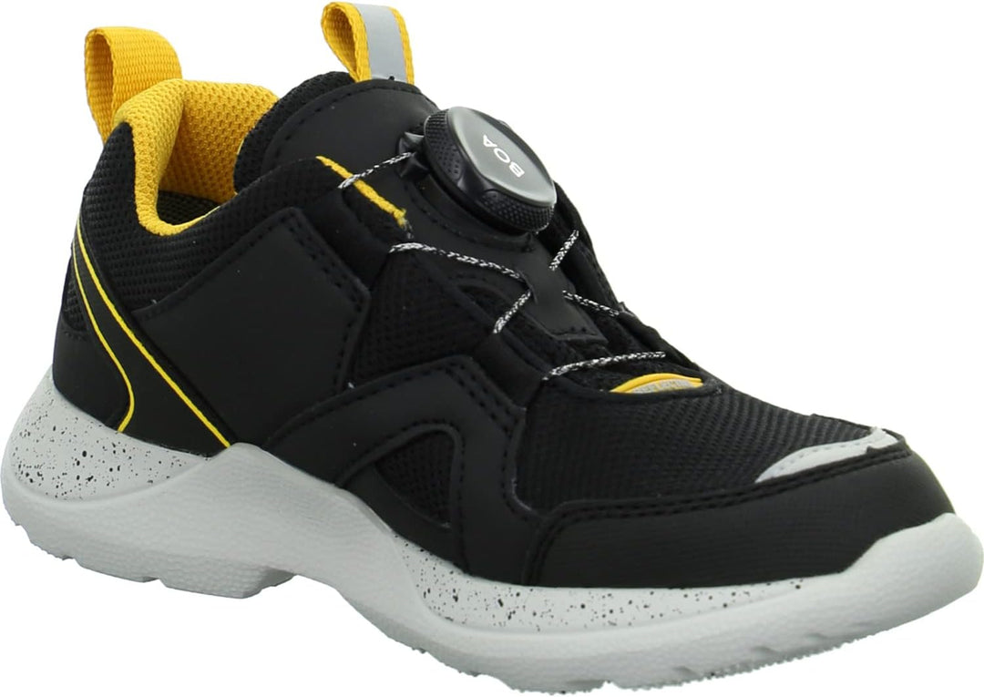 Superfit Jungen Rush Gore-tex Lauflernschuhe 28 EU Schwarz Gelb 0000, 28 EU Schwarz Gelb 0000