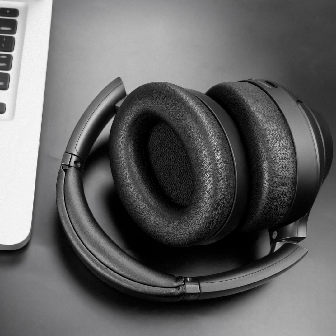 SOULWIT Lammfell Ersatzpolster Ersatz Ohrpolster für Sony WH-1000XM3 (WH1000XM3) Over-Ear Kopfhörer,