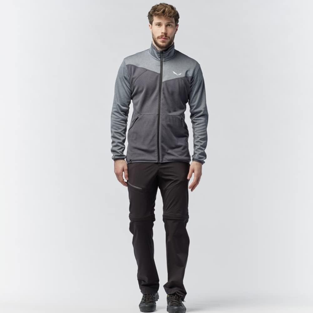 Salewa Herren Puez Hybrid Pl M Fz Fleecejacken 3XL Ombre Blue/0910, 3XL Ombre Blue/0910