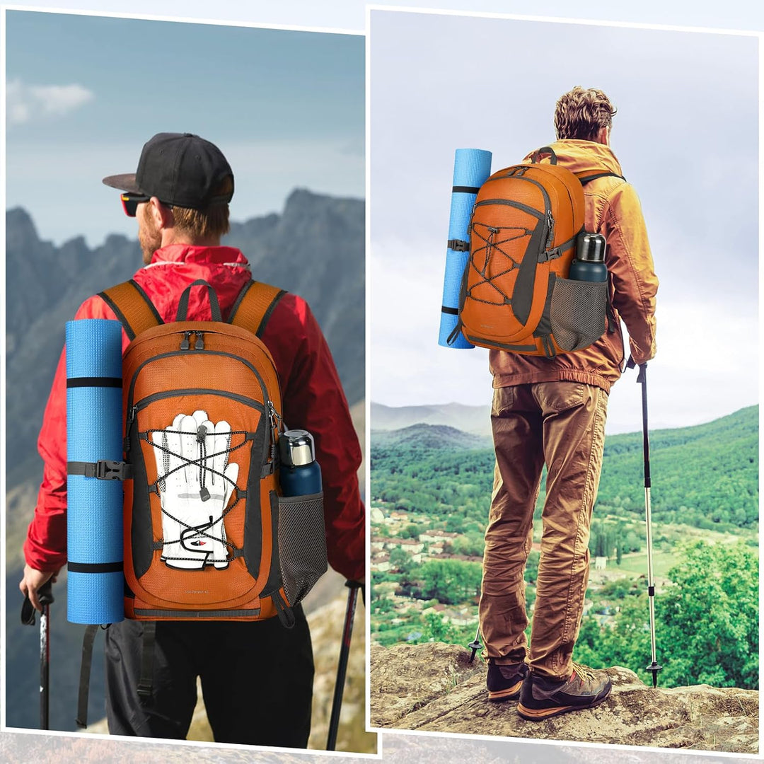 RAINSMORE Wanderrucksack Herren Damen 40L Wasserdichter Rucksack Leicht Gross Reiserucksack Trekking