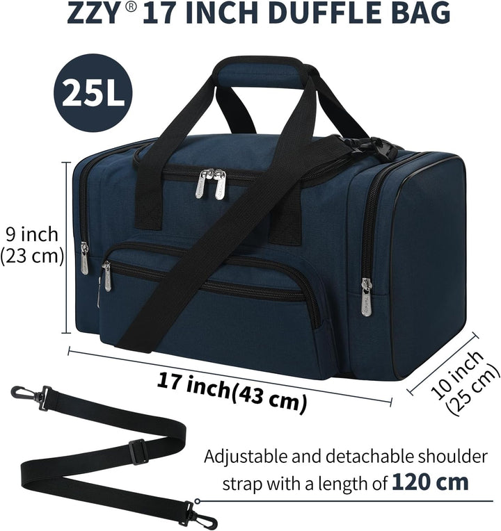 ZZY Sporttasche klein, 25L Gym Tasche, Fitness Tasche Trainingstasche für Weekender Reisetasche (Mar
