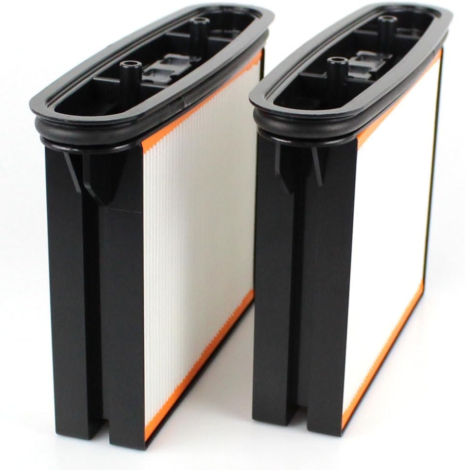 PakTrade 2X Premium Filter Faltenfilter-Kassette geeignet für Metabo ASA 2025, ASA 32 L, ASR 2025, A
