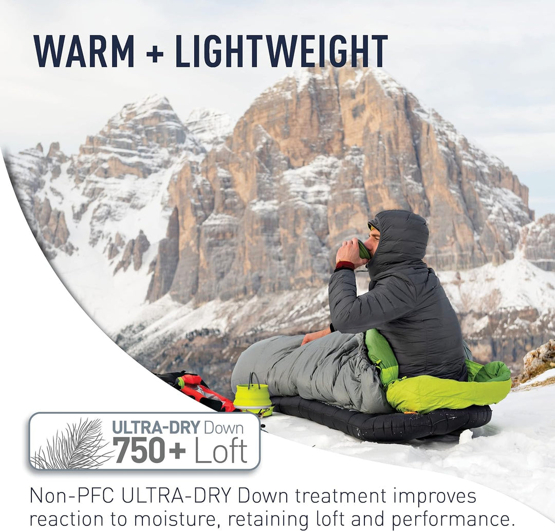 Sea to Summit Ascent AcI -4 Grad - Daunen Schlafsack regular, regular