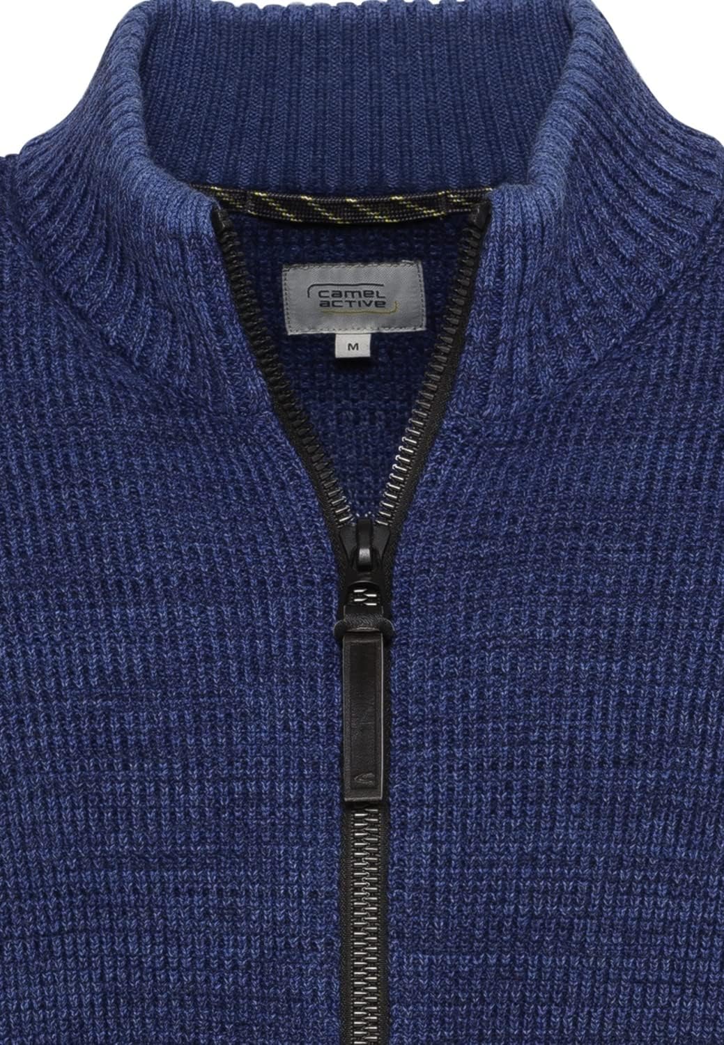 camel active Herren Strickjacke 3XL Indigo, 3XL Indigo