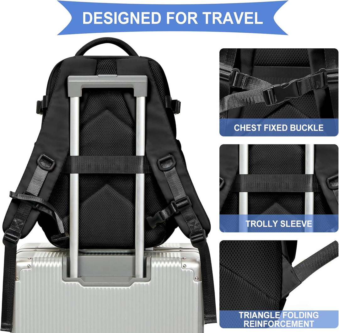 SZLX Ryanair Handgepäck Rucksack Reiserucksack Handgepäck Flugzeug für Damen Herren, Laptop Rucksack