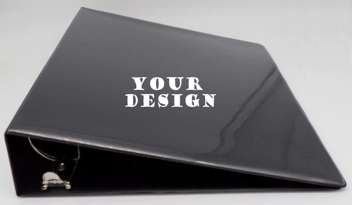 3-Ring Album Black + 50 18-Pocket Pages Black - Sideloading - Sammelalbum + Ordnerseiten - Schwarz -