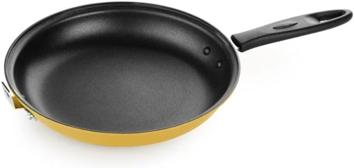 Tescoma PRESTO Doppelpfanne ø 26 cm I Vielseitige 2-in-1 Bratpfanne mit Antihaftbeschichtung I Ideal