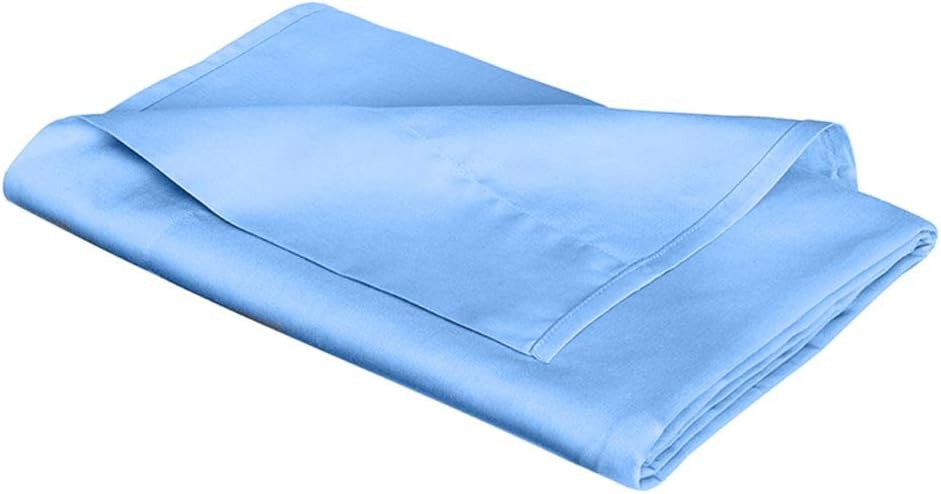 fleuresse L Uni-Colours-Bettlaken, Satin, himmelblau, 160x260 Himmelblau 160x260, Himmelblau 160x260