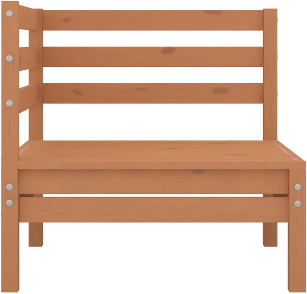 vidaXL Garten Ecksofas 2 STK., Modular Gartenmöbel, Sofa Lounge Sessel für Garten Terrasse Balkon, G