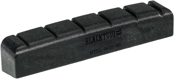 Graph Tech Black Tusq PT-6643-00 Gitarrensattel, 43 x 6 mm, für 6-saitige E-Gitarre