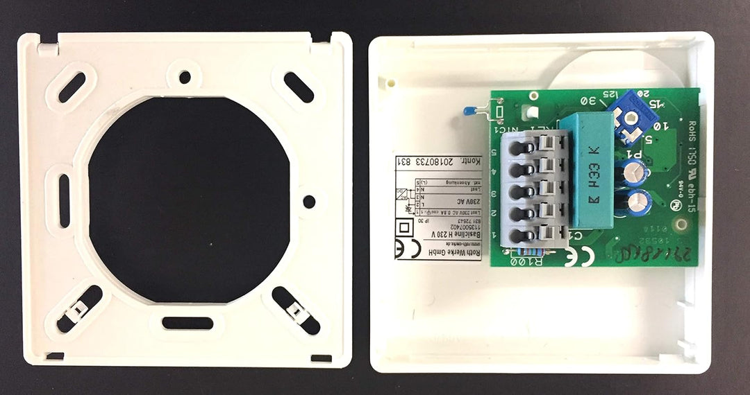 Roth Basicline H 230V, Raumthermostat, Raumregler, 1135007402