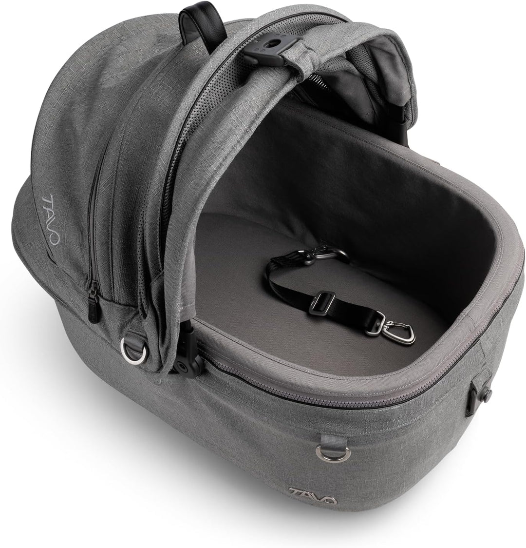 Tavo Maeve 5X Haustier-Schutzsystem – Premium Crash-getesteter Hunde-Autositz & Transportbox – 3-in-