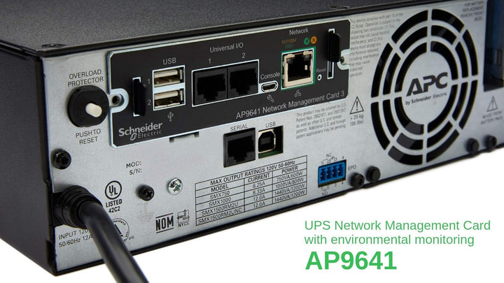 APC UPS Network Management Card with PowerChute Network Shutdown & Environmental Monitoring APC by S