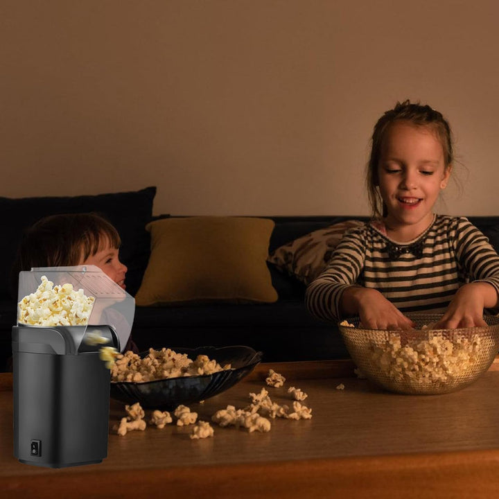Popcornmaschine 1200w, Heissluft-Popcornmaschine Mit Messbecher Für Zuhause, Schnelles Popcorn in 2