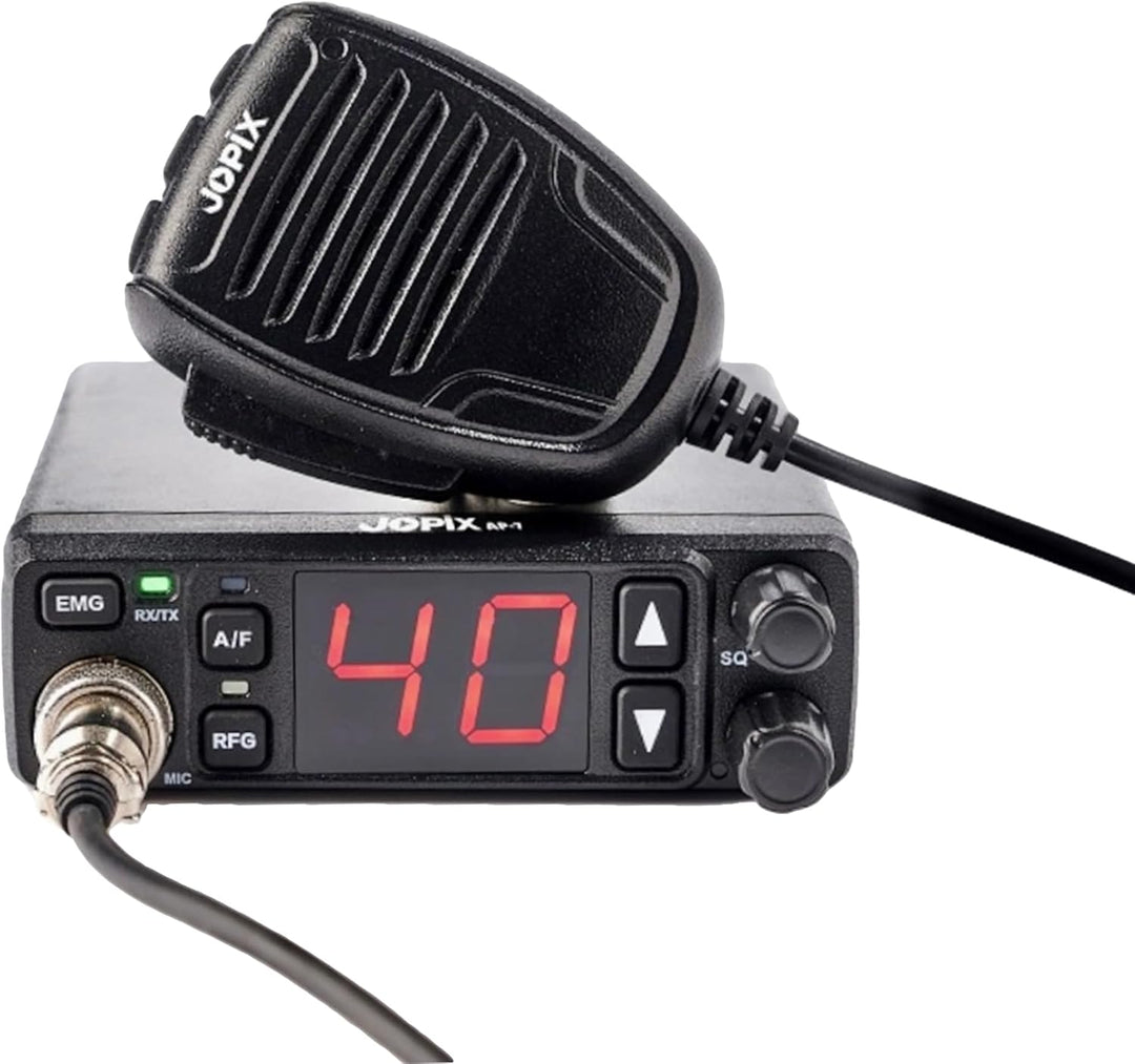 CB Jopix AP-7 Radiosender-Kit und CB MAG-7 Antenne mit Magnet enthalten