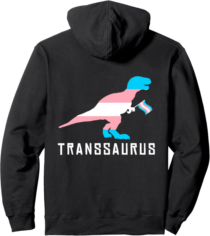 Transsaurus Dinosaurier LGBTQ Transgender Design Outfit Pullover Hoodie