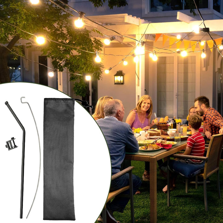 Knowlife Campingleuchthalterung,Faltbarer Laternenhängerständer Outdoor | Tragbare Campinglampe Stan
