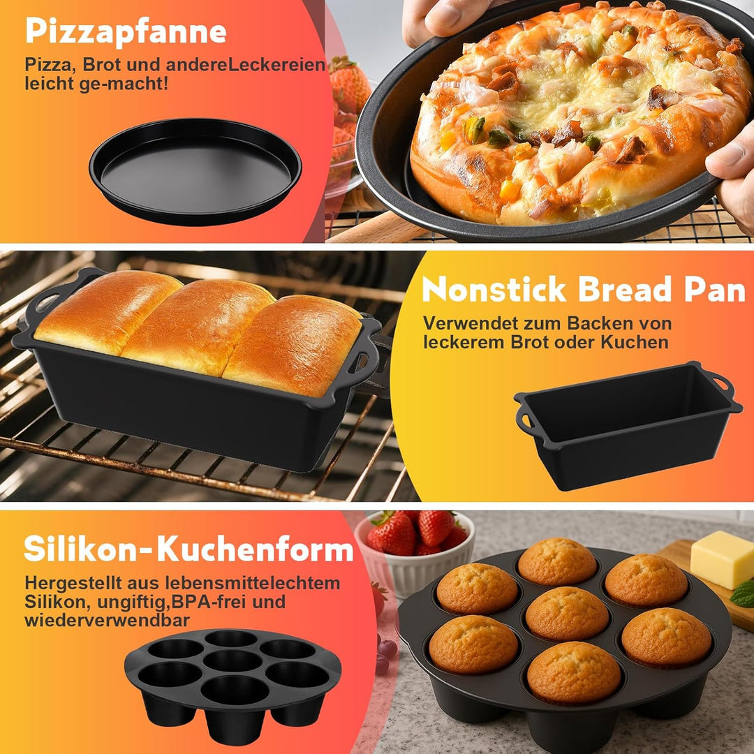 Russell Hobbs Heissluftfritteuse Zubehör, Airfryer Zubehör für Russell Hobbs Heissluftfritteuse XXL