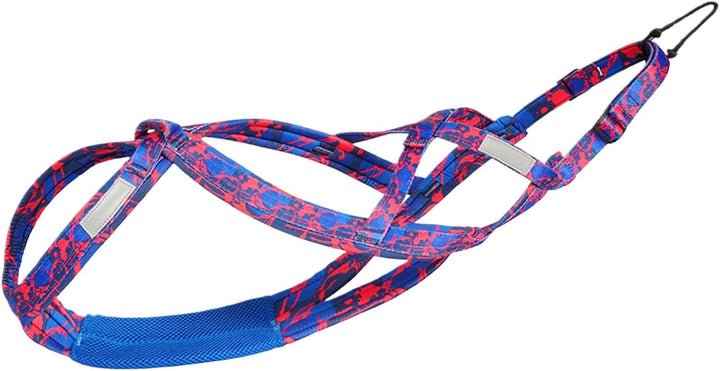 Zuggeschirr für Hunde - Welpengeschirr Verstellbares Reflektierendes Hundegeschirr - Atmungsaktives