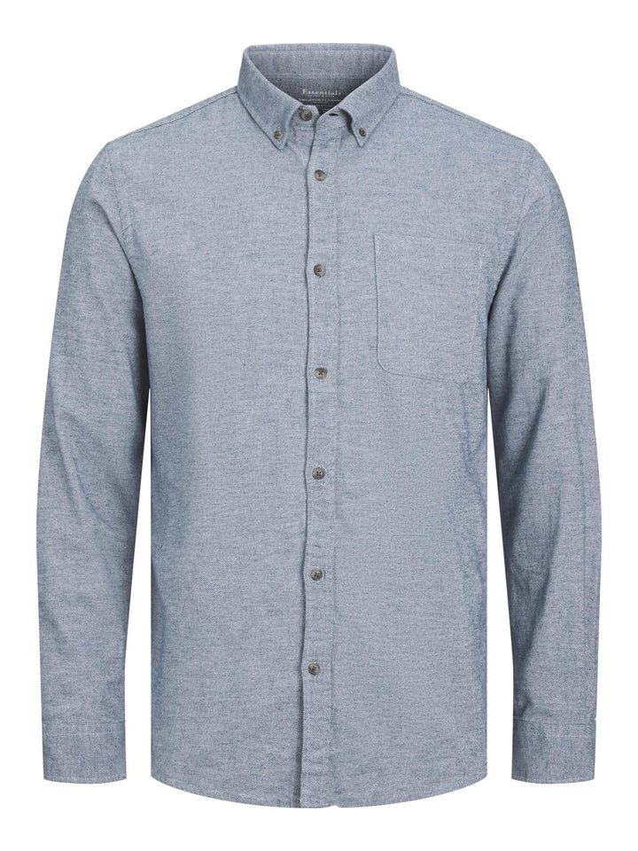 JACK & JONES Male Hemd Slim Fit Hemd XS Faded Denim, XS Faded Denim