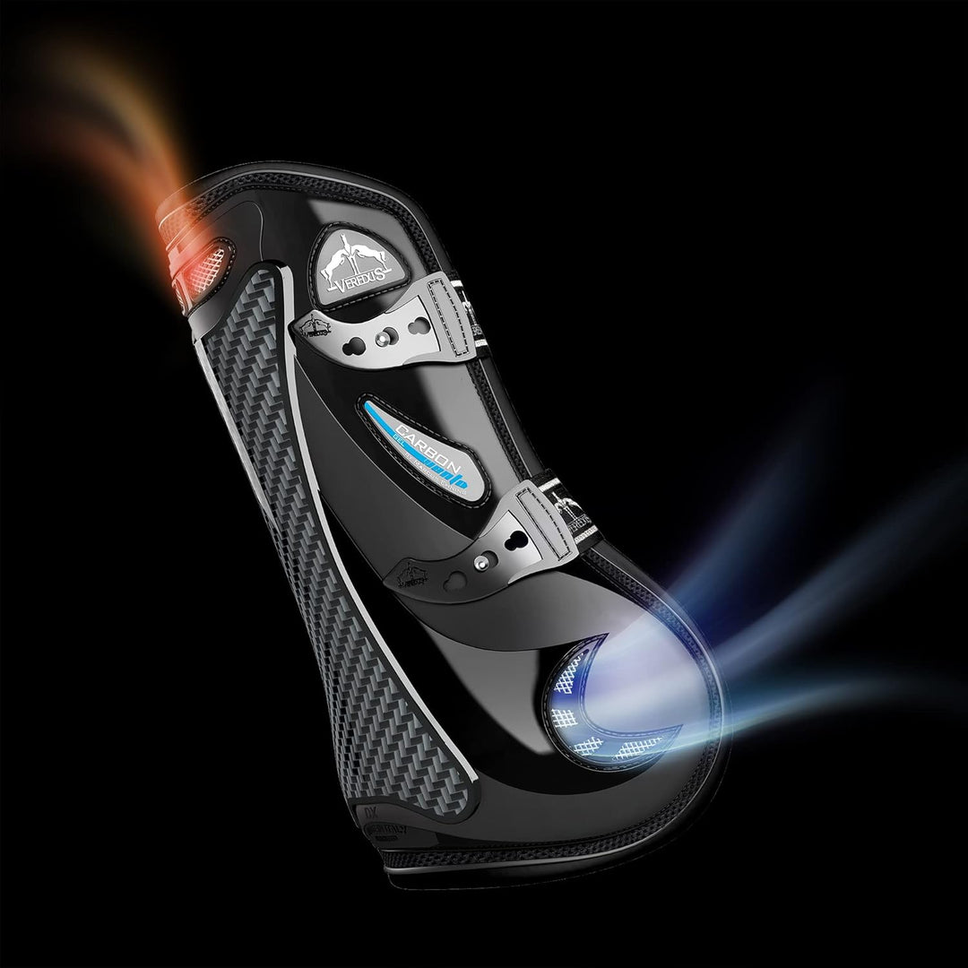 Veredus Carbon Gel Vento Front Tendon Boot Braun Medium, Braun Medium