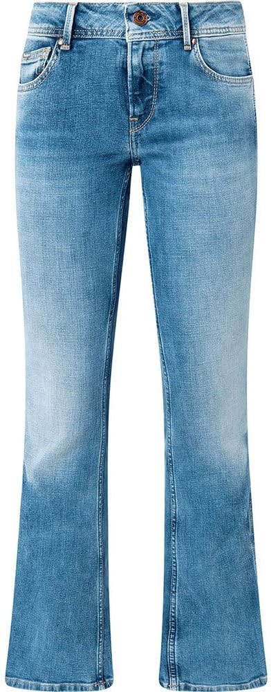 Pepe Jeans Damen New Pimlico Jeans 25W / 32L Blue (Denim-vr6), 25W / 32L Blue (Denim-vr6)
