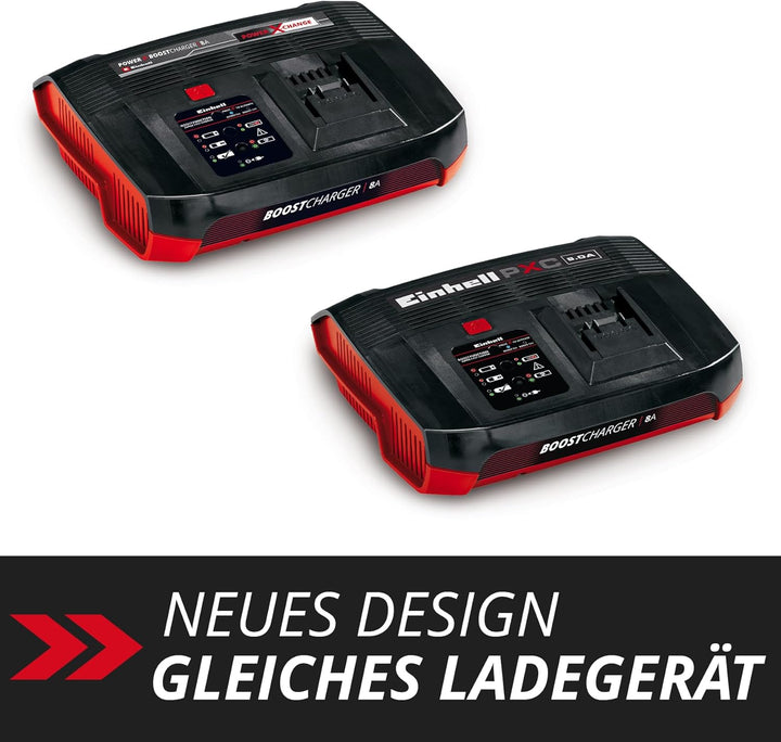 Original Einhell Ladegerät Power X-Boostcharger 8 A Power X-Change (Li-Ion, für alle PXC-Akkus verwe