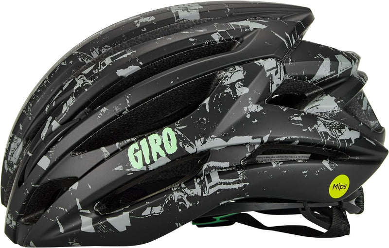 Giro Syntax MIPS Rennrad Fahrrad Helm matt schwarz/grau 2022, S