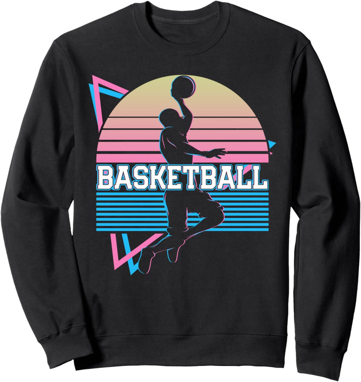 Basketball Retro-Basketball Sweatshirt