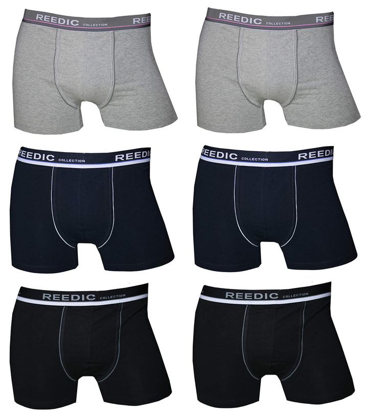Reedic Herren Boxershorts Baumwolle 5er Pack M Je 5x Surprise Color Mix, M Je 5x Surprise Color Mix