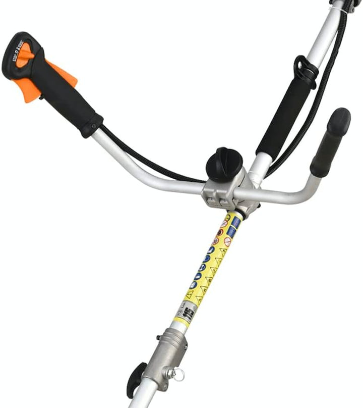 Freischneider mit Benzinmotor 52 cm³ - 3 Klingen + 1 Doppelfadenkopf - Chester