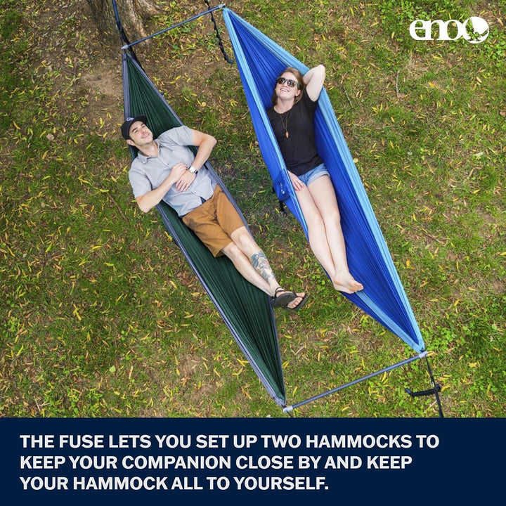 Eagles Nest Outfitters Fuse Hammock Sicherungs-Tandem-Hängematten-System Einheitsgrösse Slate, Einhe