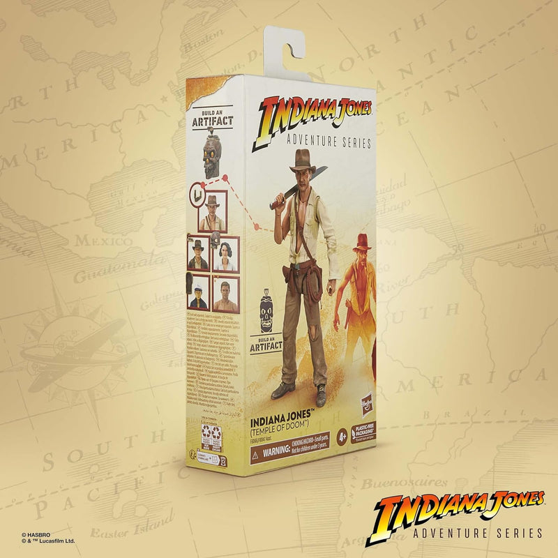 Hasbro Indiana Jones und der Tempel des Todes Adventure Series Indiana Jones (Temple of Doom) Action