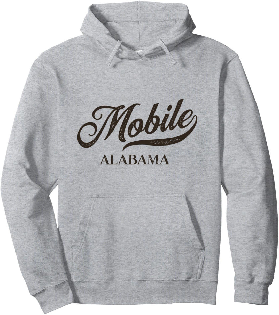 Retro USA Alabama State - Vintage-Handy Pullover Hoodie