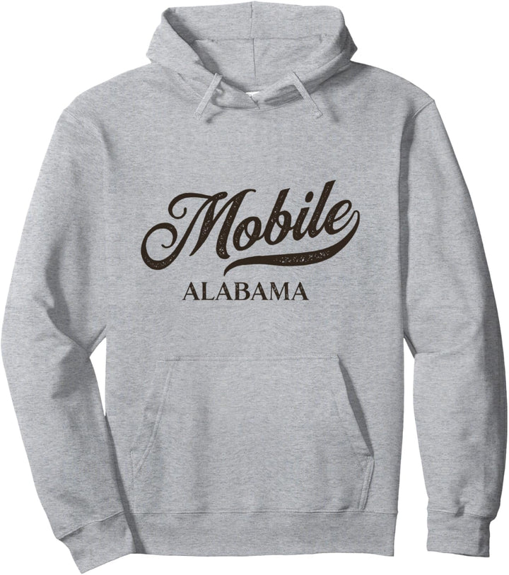 Retro USA Alabama State - Vintage-Handy Pullover Hoodie