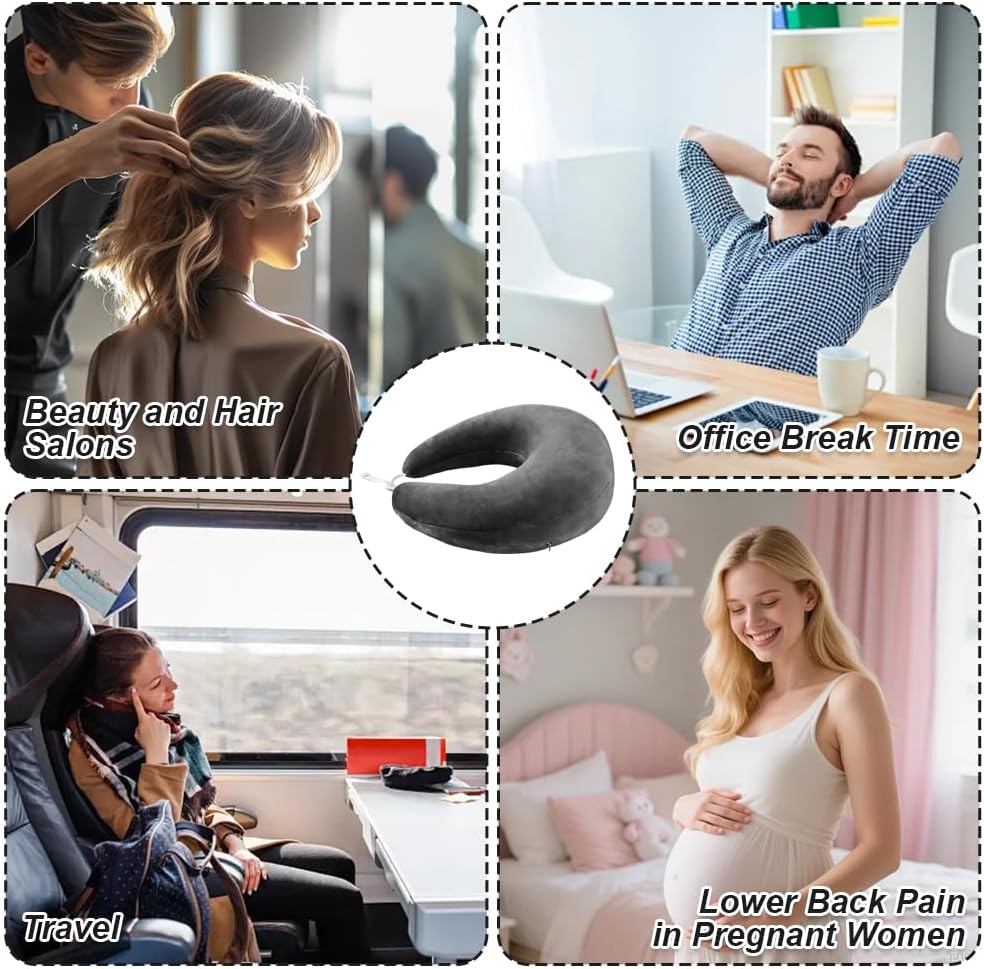 Strickkissen, Tragbares Gaming Kissen Lesekissen mit Verstellbarem Verschluss, Ergonomisches Reading