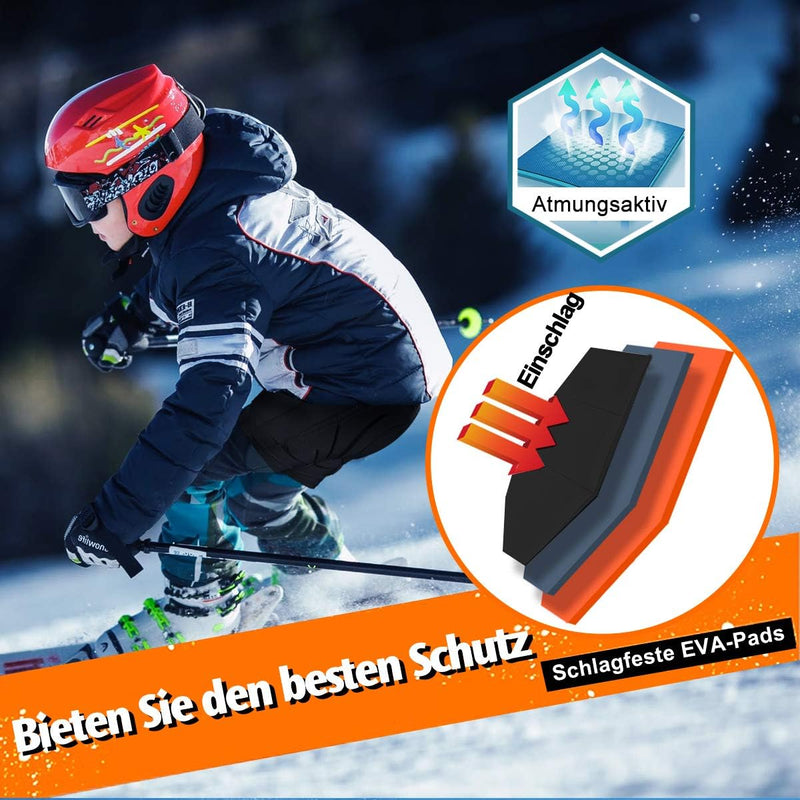 BenKen Skiing Protective Padded Shorts Hosen Frauen Männer 3D-Schutz Hip Butt Guard Pad Atmungsaktiv