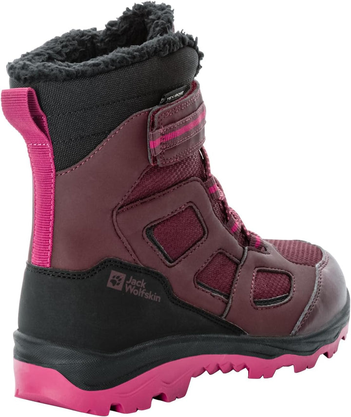Jack Wolfskin Unisex Vojo Wt Texapore High K Winterstiefel, Boysenberry