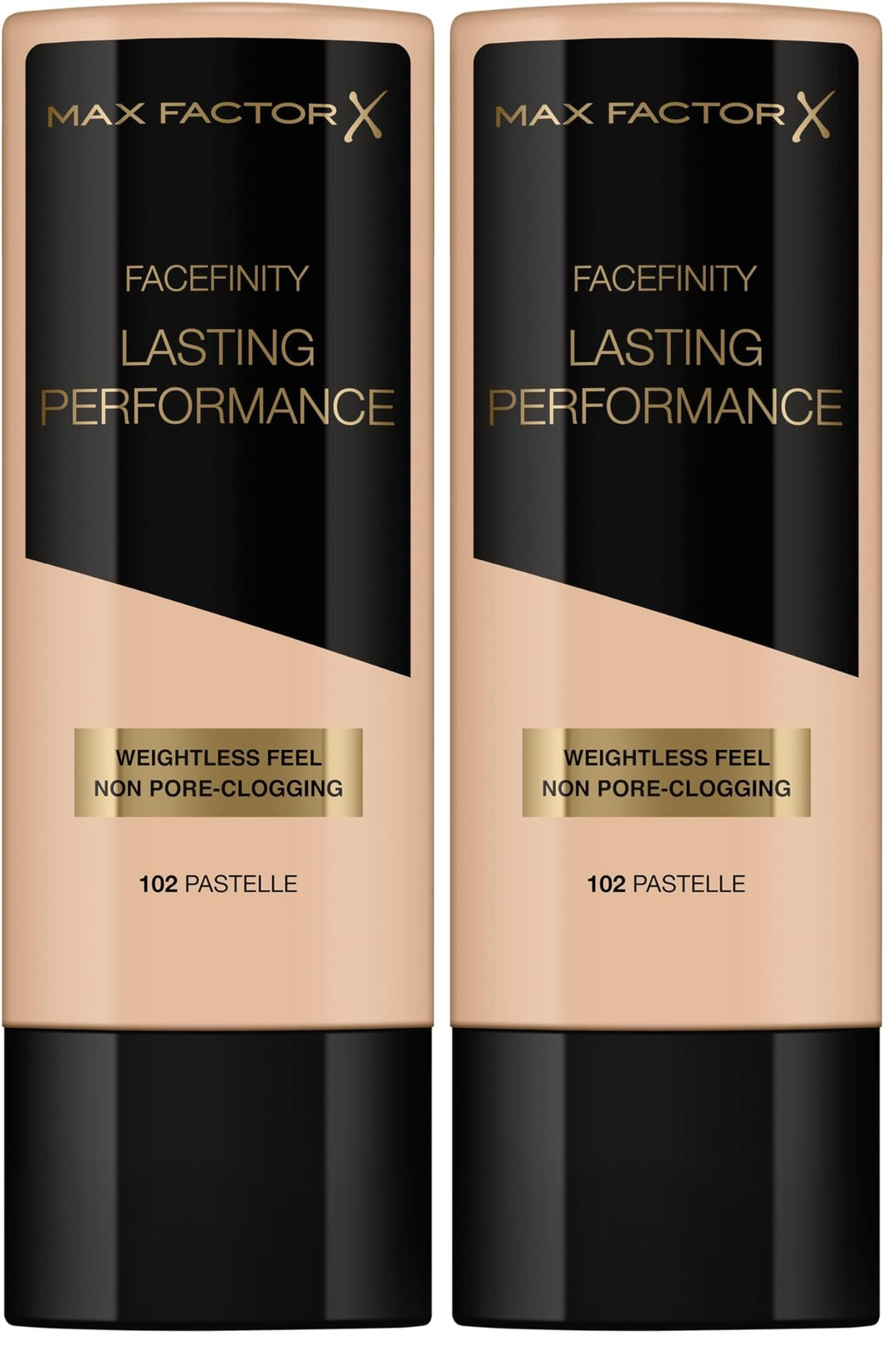 Max Factor Lasting Performance-Stiftung 102 (Pastelle) 35 ml (Packung mit 2) 102 - Pastelle 55 g (2e