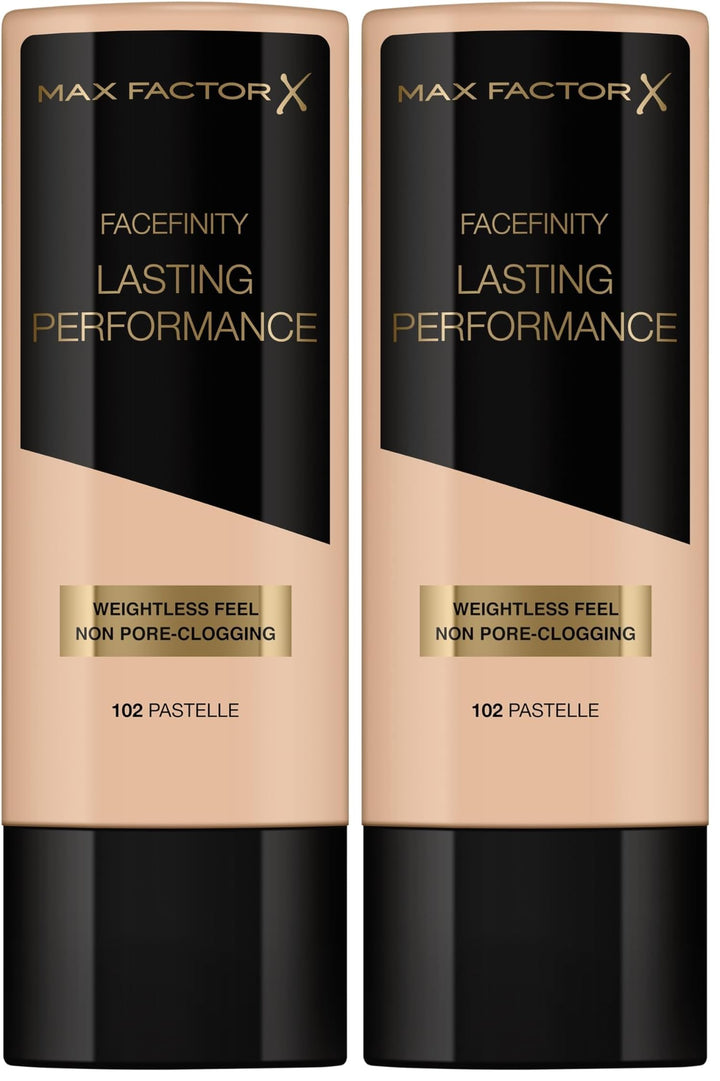 Max Factor Lasting Performance-Stiftung 102 (Pastelle) 35 ml (Packung mit 2) 102 - Pastelle 55 g (2e