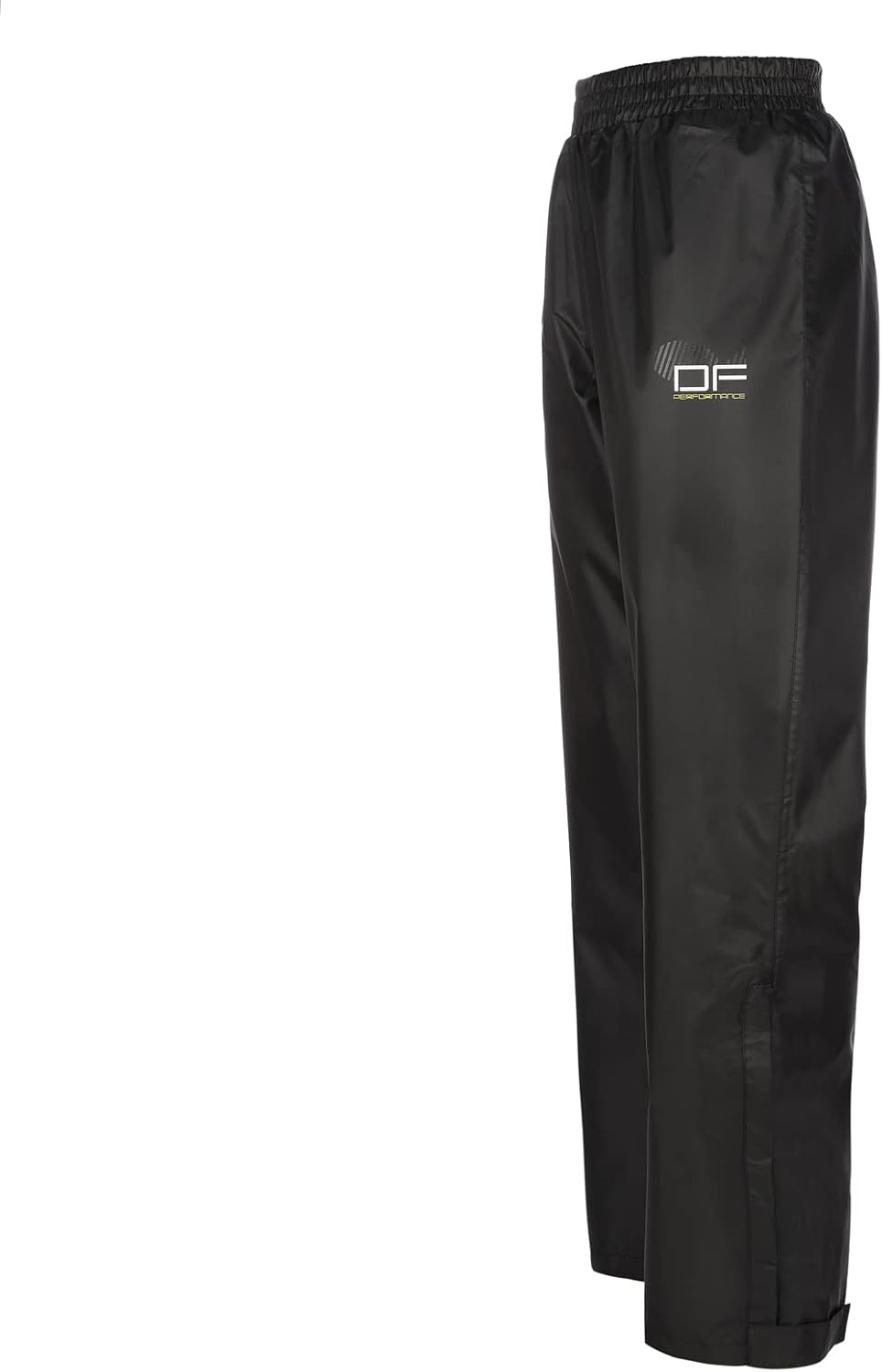 Dry Fashion Herren Regenhose inkl. Packsack - Leichte Regenbundhose mit Pack-Tasche Überziehhose Was