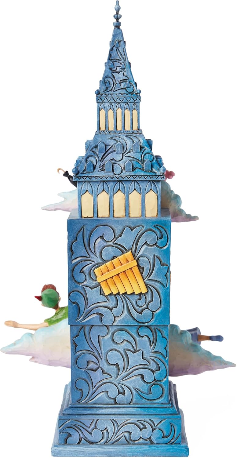 Disney Traditions Peter Pan Clock, Height 26cm