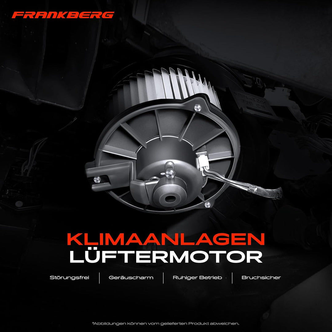 Frankberg Heizungsgebläse Gebläsemotor Kompatibel mit DAF XF 95 CF 65 75 85 Alle Motoren 1992-2013 R