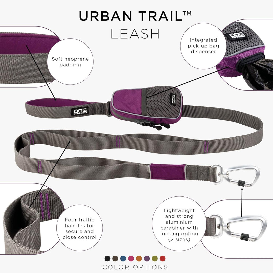DOG Copenhagen Hundeleine V2 Urban Trail Leash Purple Passion Grösse S S Purple Passion | Lila (Vers
