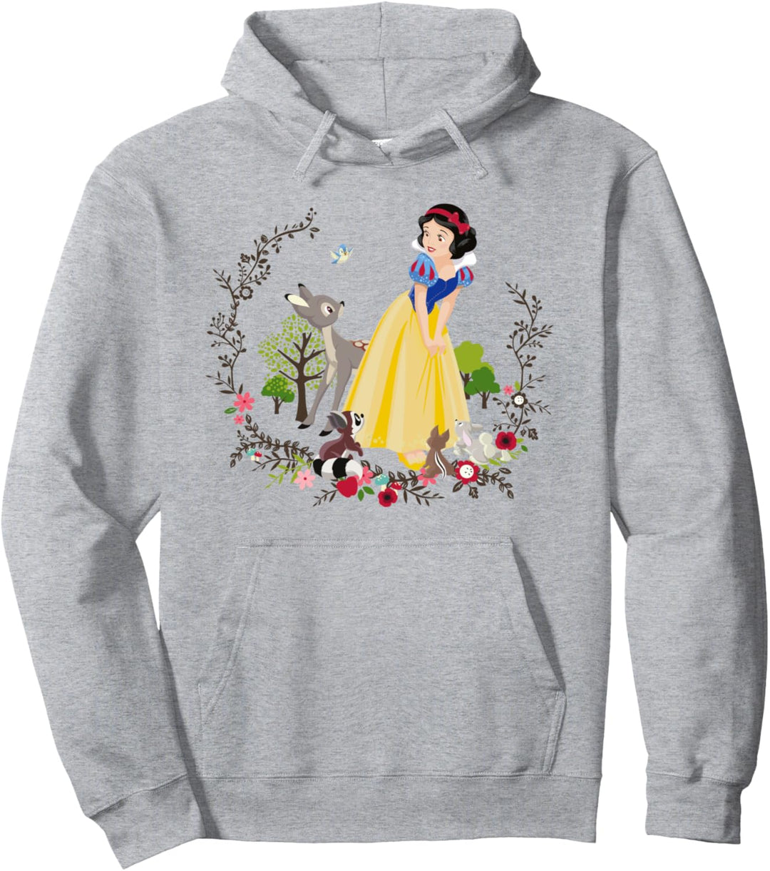 Disney Snow White And Her Forest Friends Pullover Hoodie