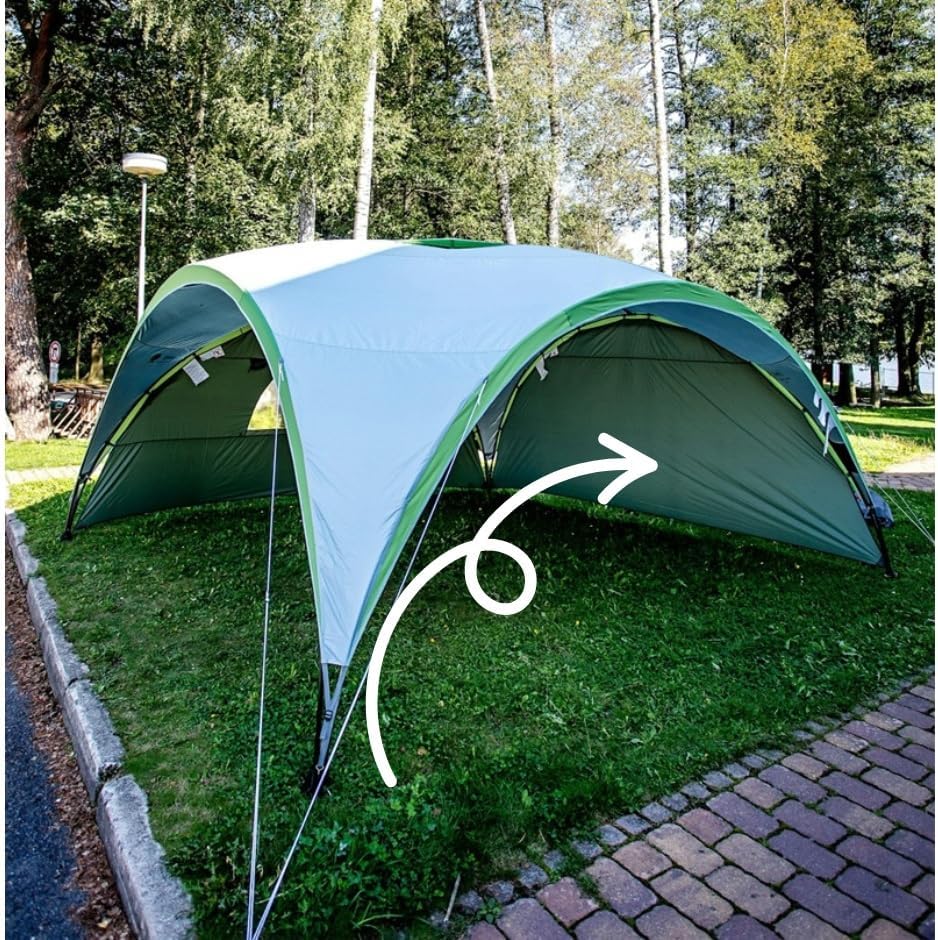 Coleman Seitenwand für Event Shelter XL und Event Shelter Pro XL 4,5 x 4,5 m, Pavillon Seitenteil ,