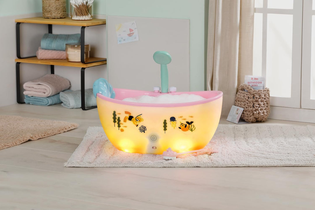 BABY Born Badewanne mit Licht- und Soundeffekten für 36 und 43 cm Puppen