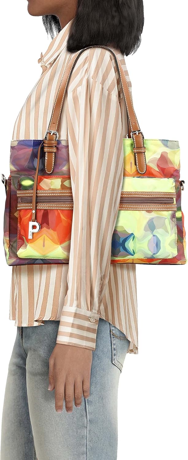 Picard Damen Shopper SONJA aus Nylon Mittel | mit Reissverschluss | Shopper | Alltag, Ausgehen Dooby