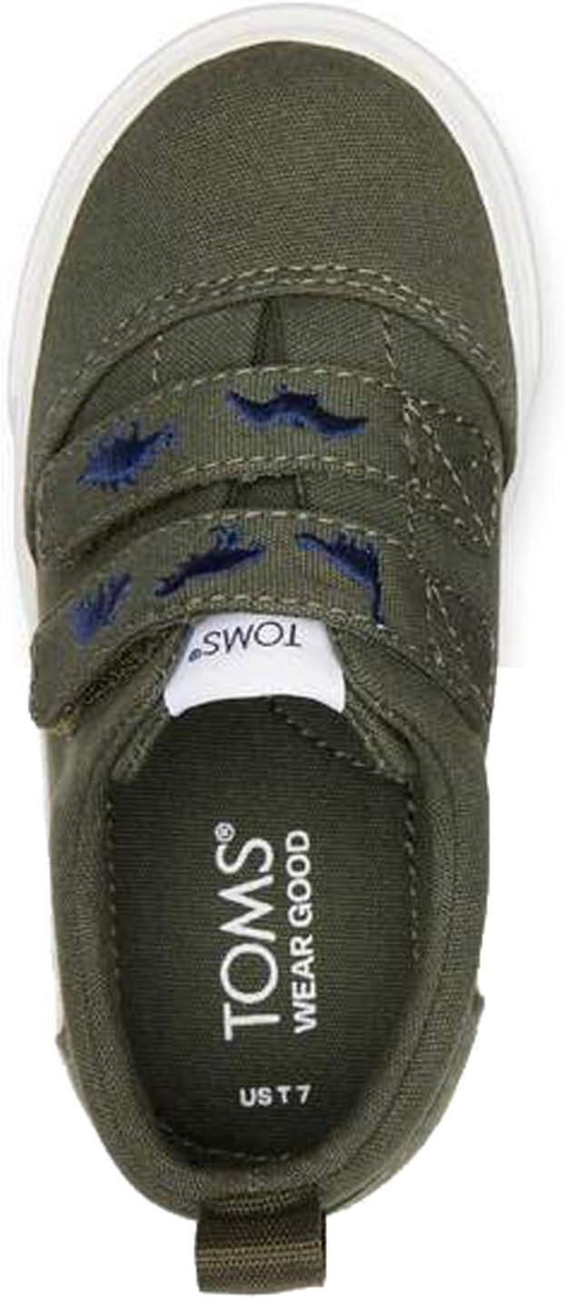 TOMS Jungen Fenix Double Strap Low-top 22 EU Dark Sage, 22 EU Dark Sage