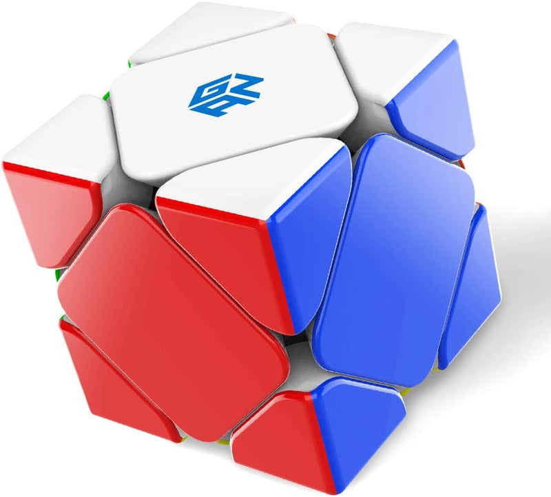 GAN Skewb, 8 Magnete Speedcube Gans Cube Magischer Würfel Puzzle Cube Spielzeug (8 Magnete Standard-